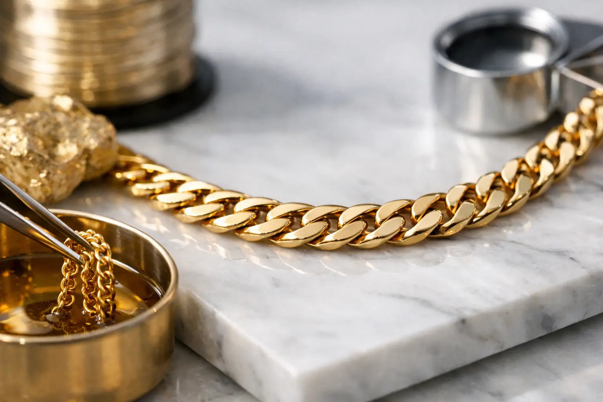 What Is a Gold Plated Chain?