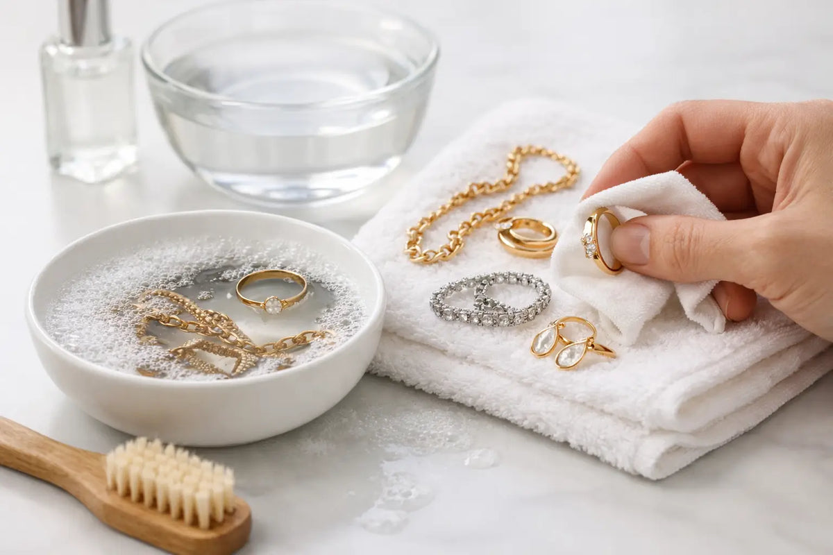 How to Clean Plated Jewellery Without Damage