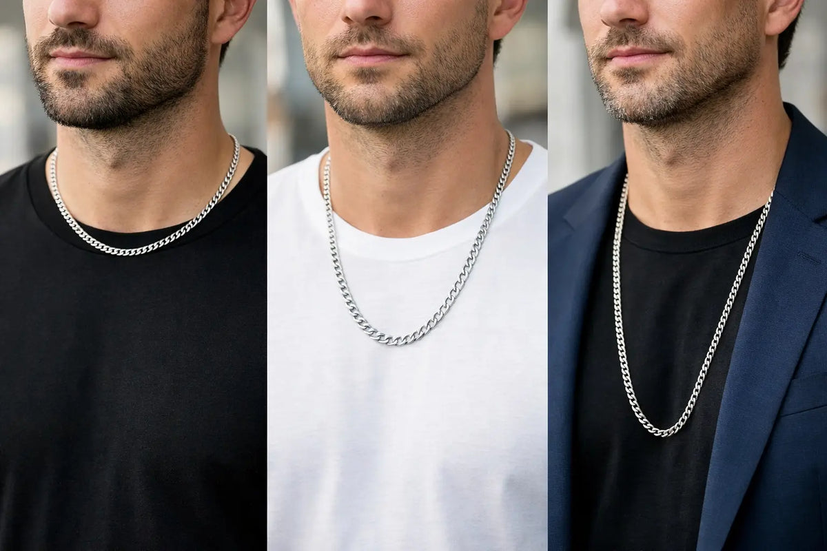 What Chain Length Suits Men? A Straight Guide