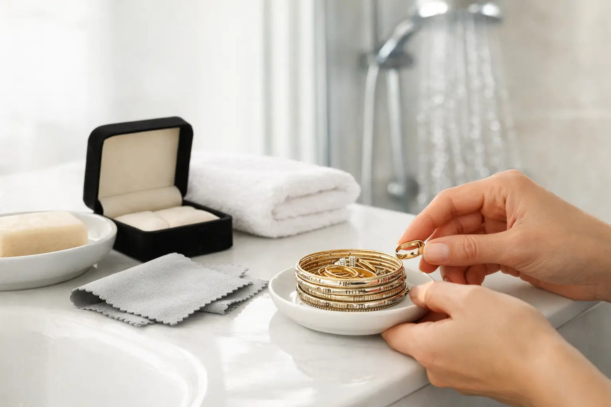 Can You Shower Wearing Plated Jewellery?