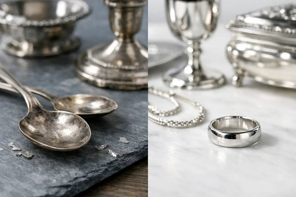 Silver Plated Versus Sterling Silver