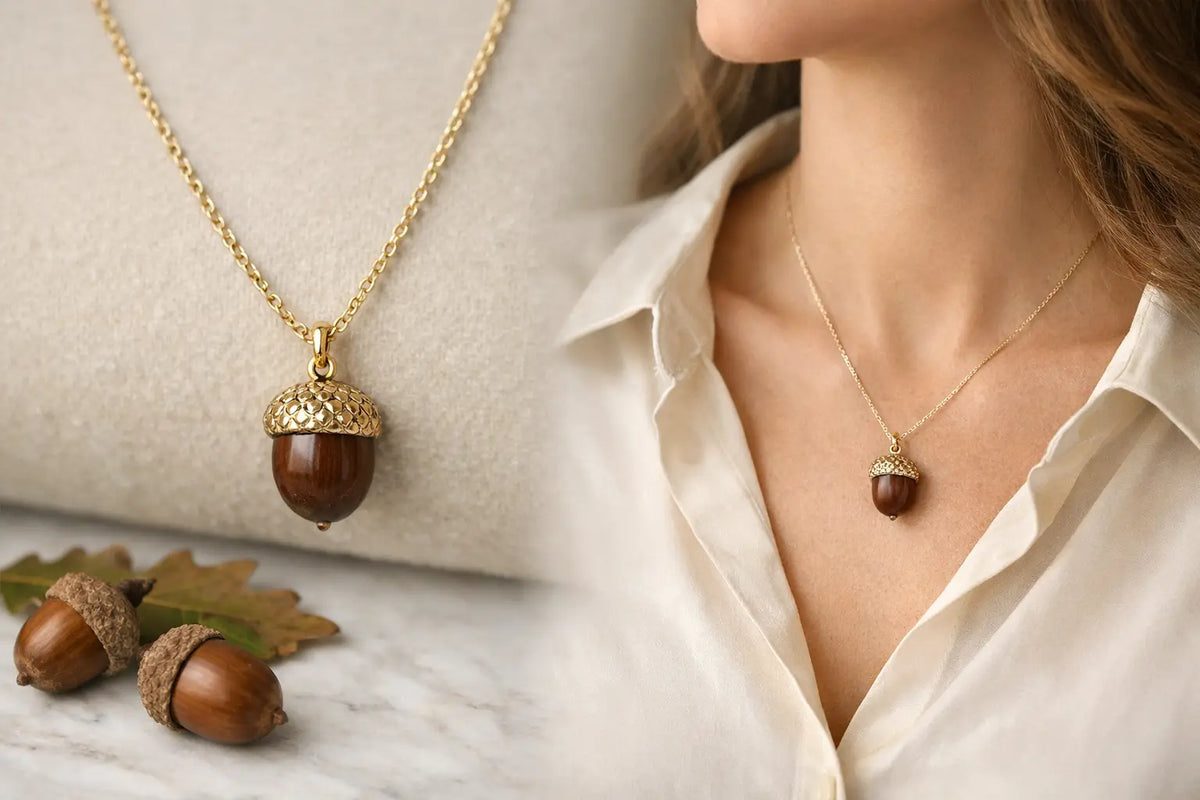 Acorn Chain Necklace Style Guide