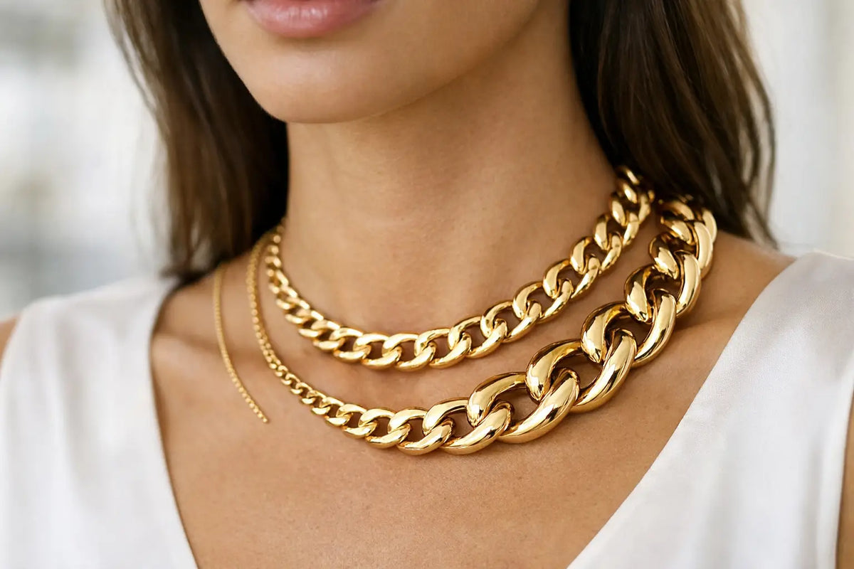 What Size Chain Looks Chunky?