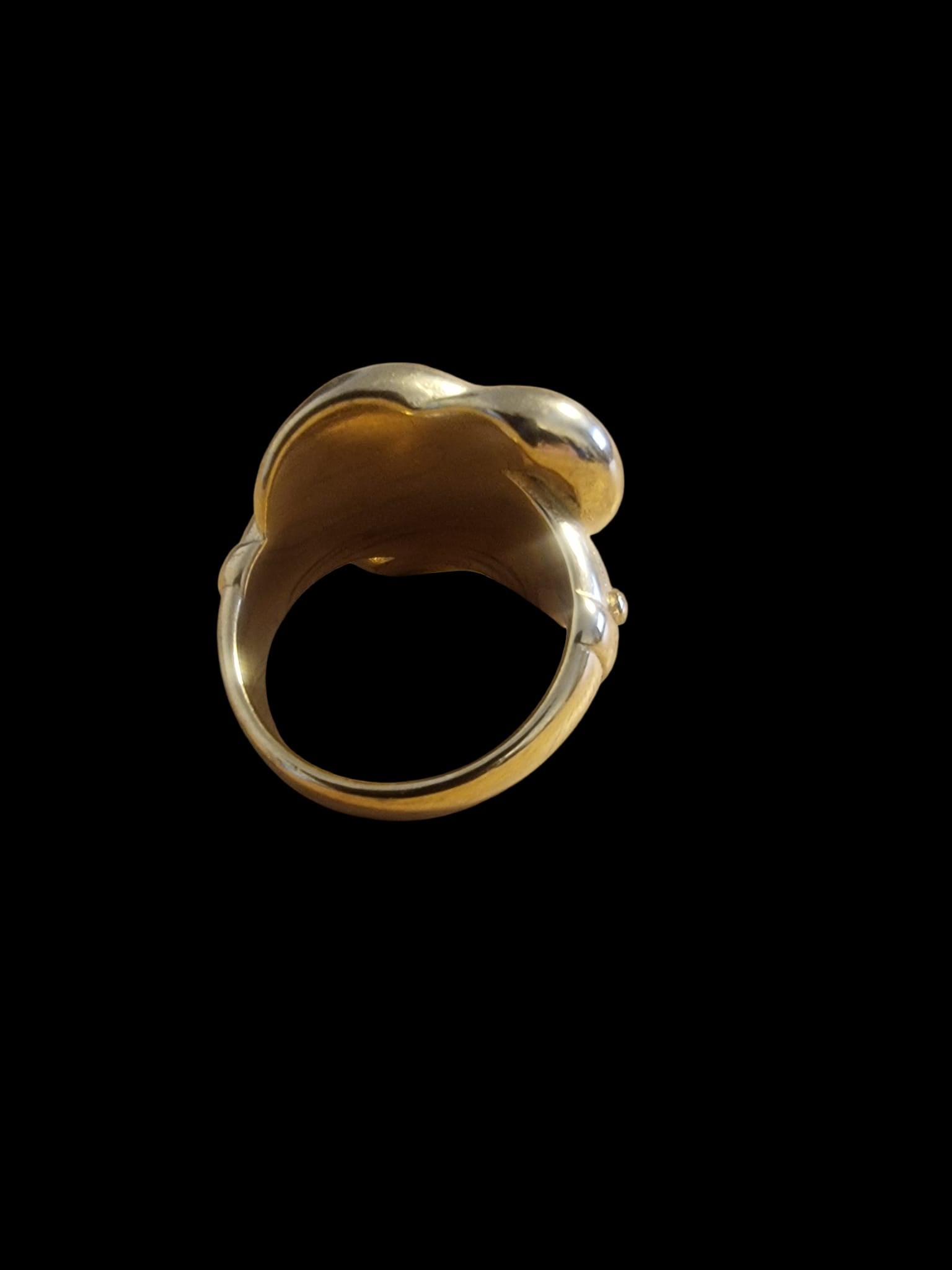 Gold Plated Knot Ring