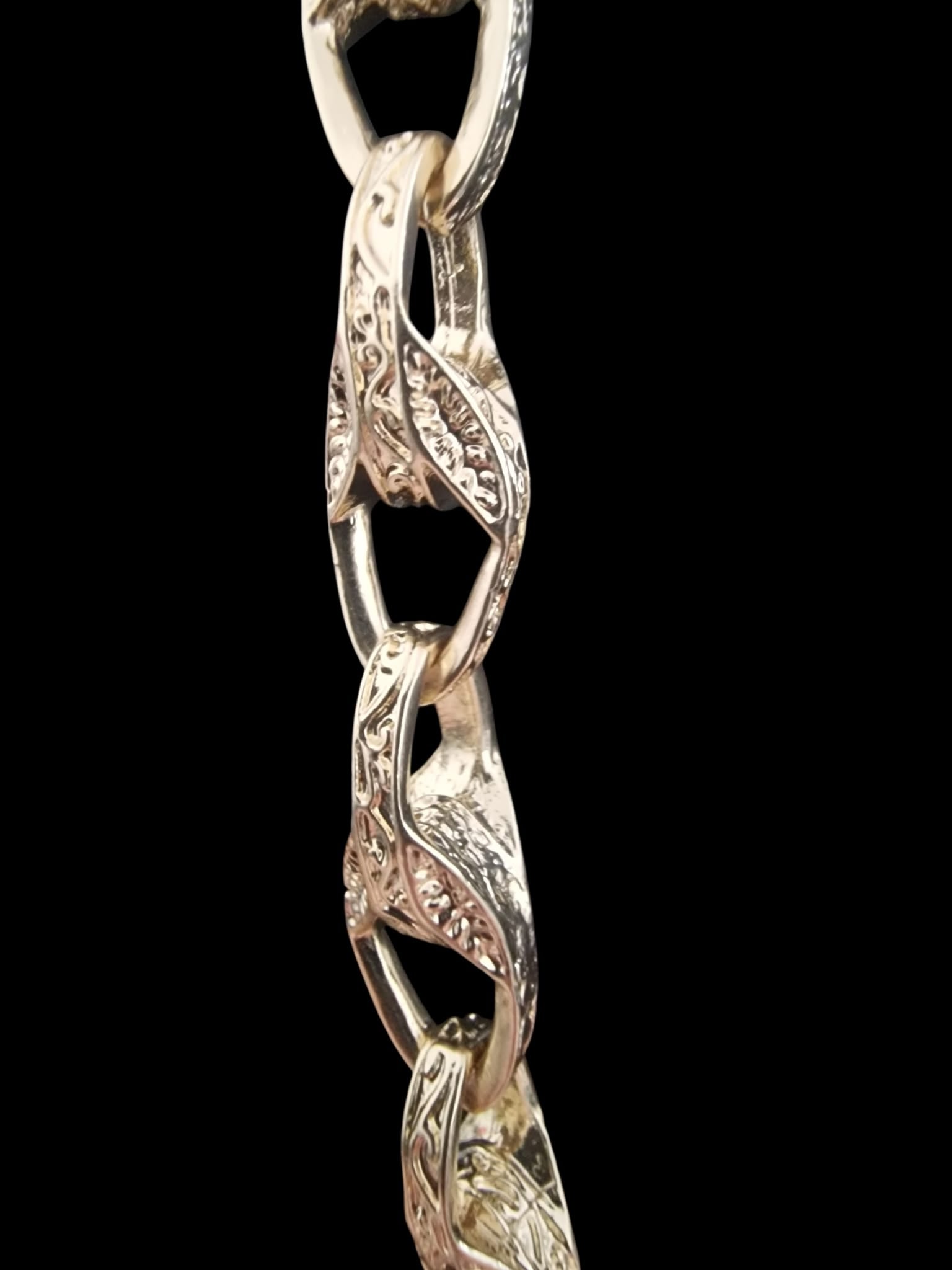 24" Gold Plated Tulip Chain (9mm)