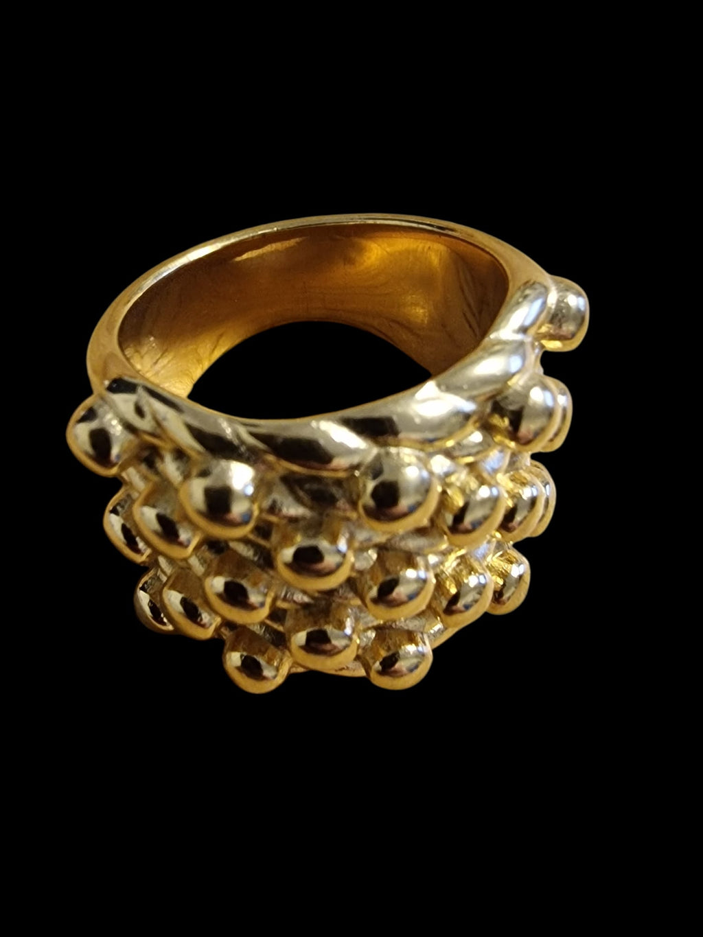 Gold Plated Keeper Ring