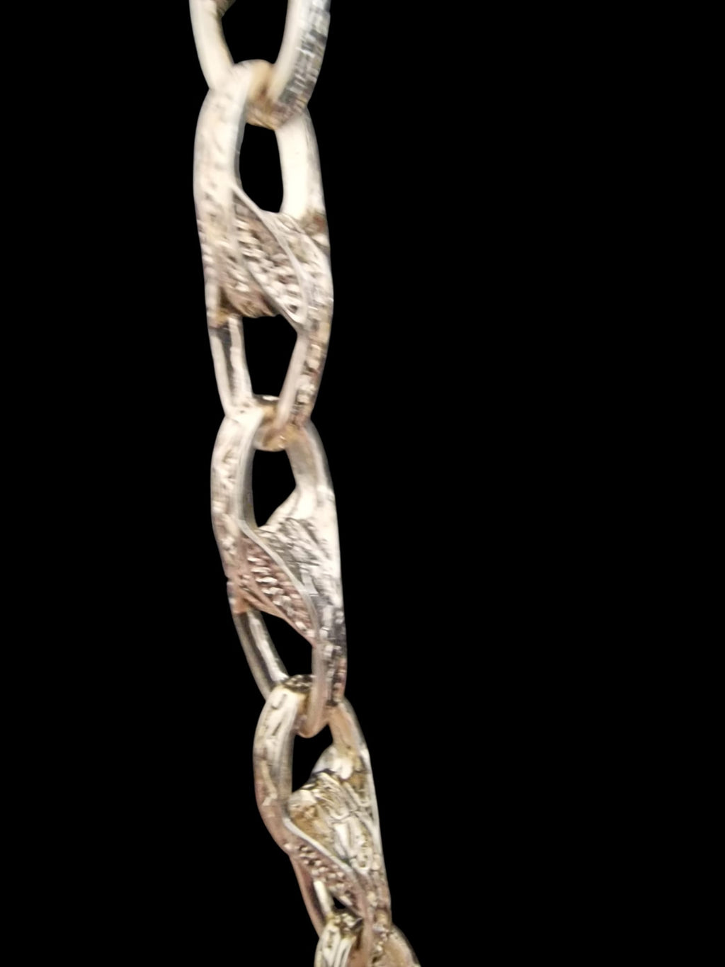 9" (9mm) Gold Plated Tulip Chain Bracelet