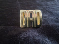 Gold Plated Dad Ring | Adjustable Size