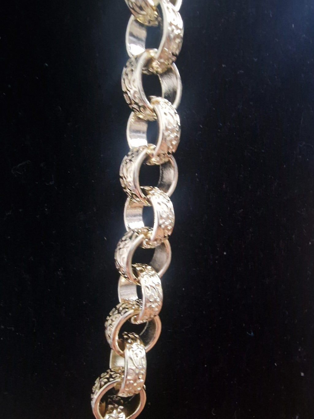 24" (15mm) Gold Plated Belcher Chain & 9 1/2" Matching Bracelet