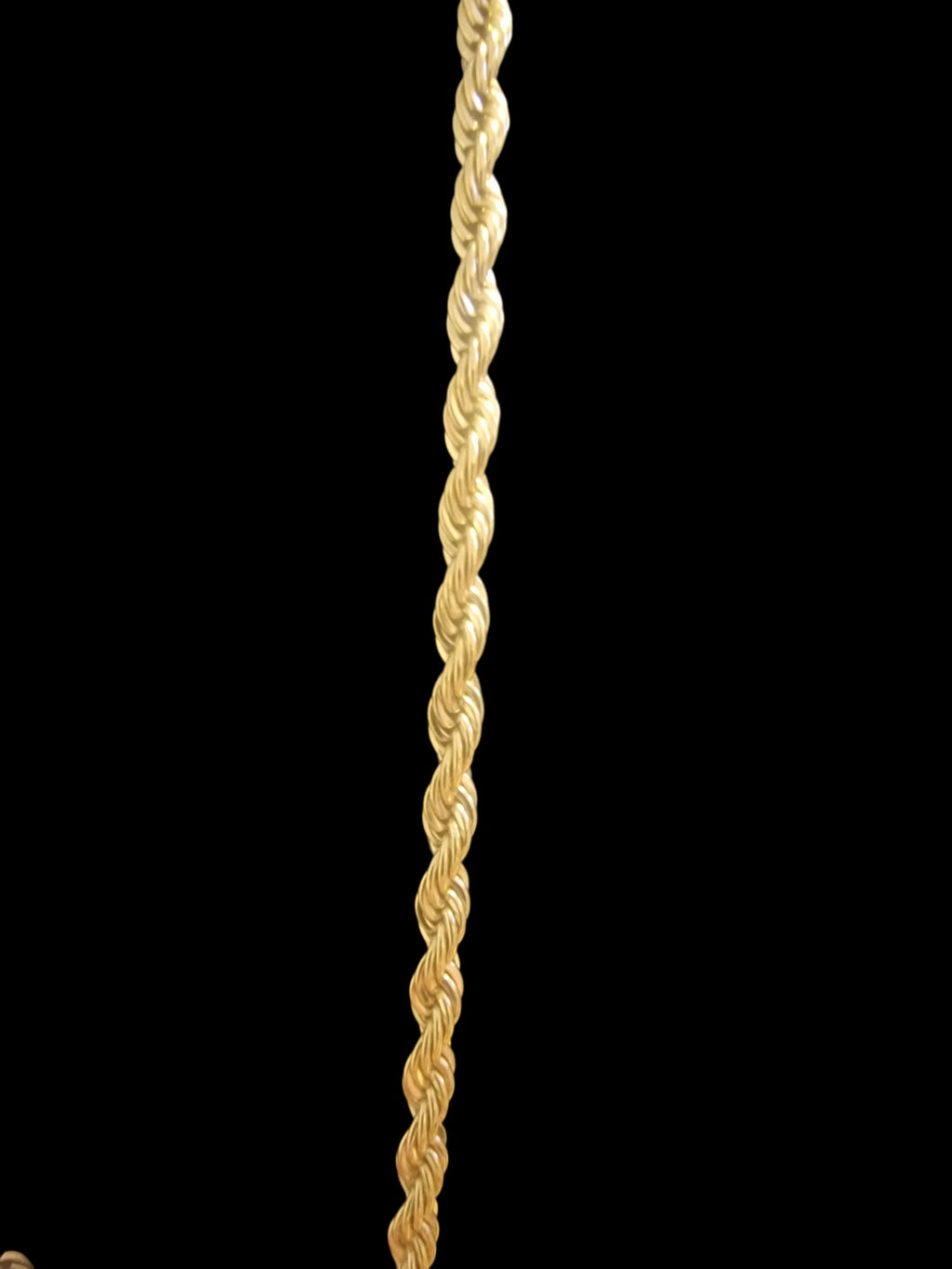 Gold Plated Rope Chain & Skeleton Motorbike Pendant