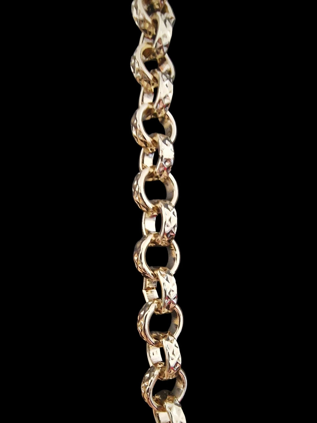 24" Gold Plated Belcher Chain & Number 1 Dad Pendant