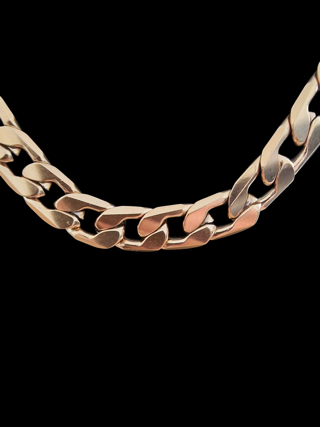 24" Gold Plated Curb Chain – 10mm