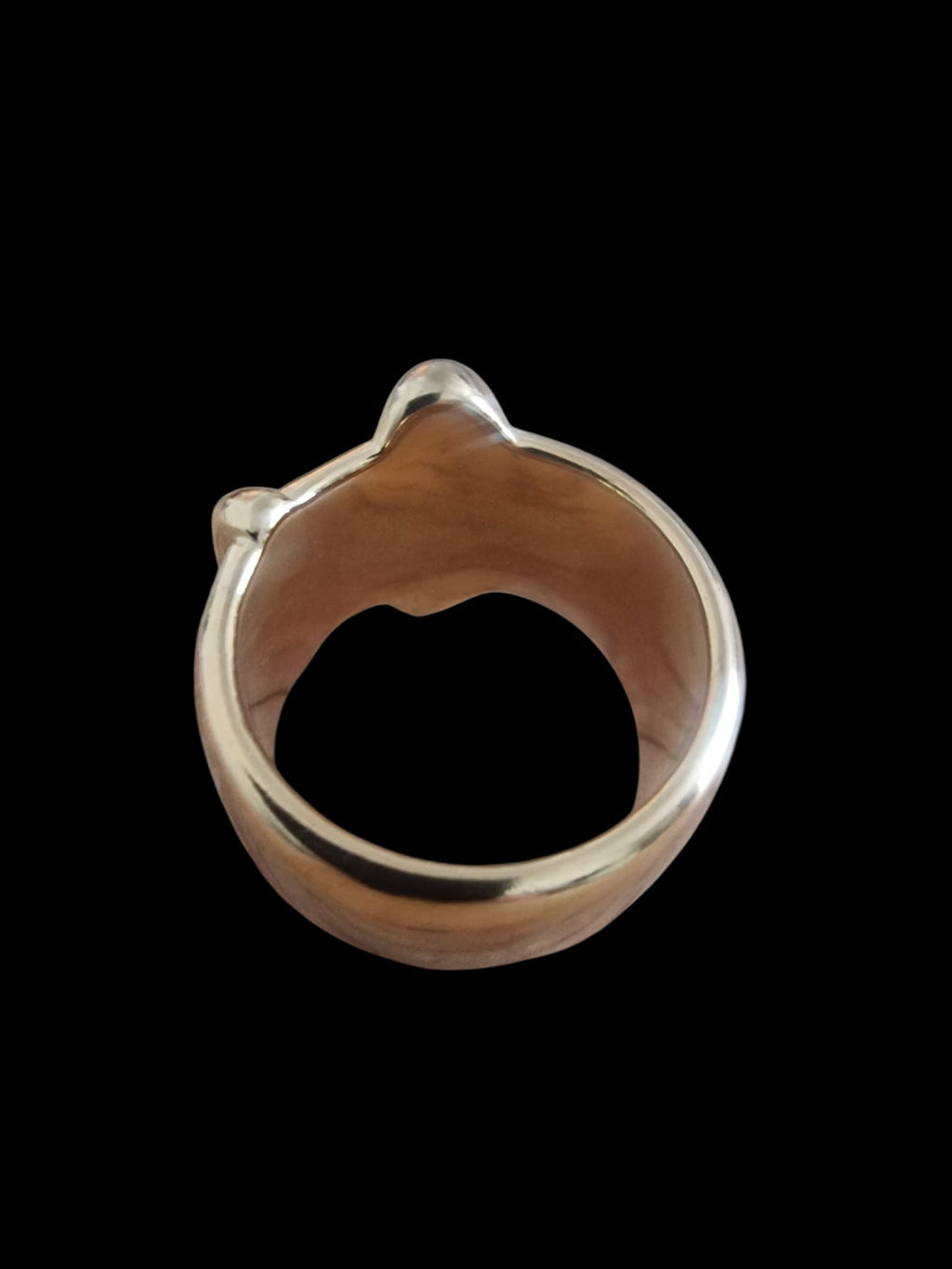 Men's Gold Plated Buckle Ring