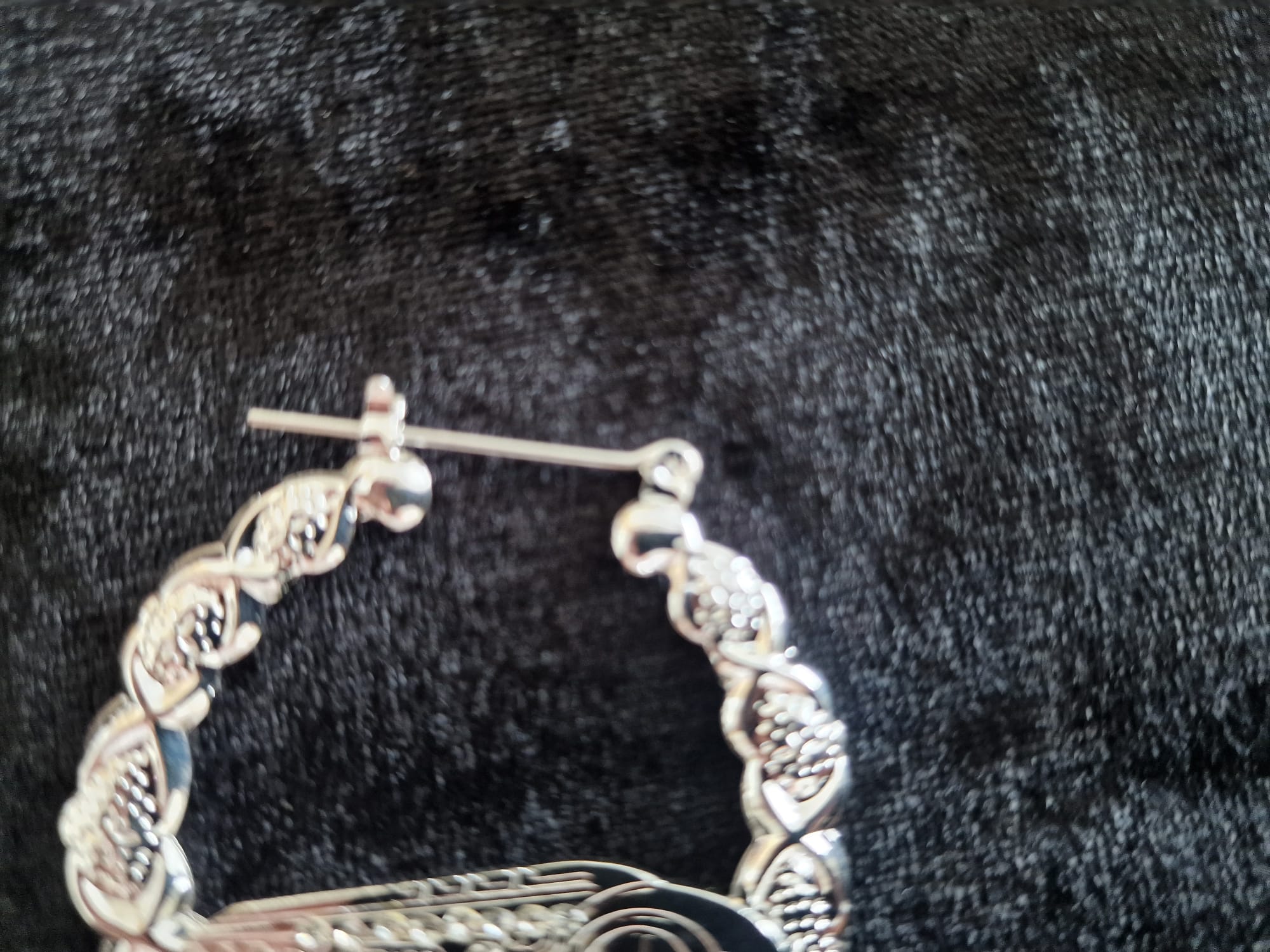 Silver-Plated Gypsy Wagon Earrings, vardo wagon, stones encrusted
