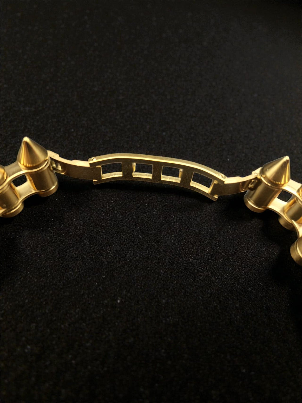 Gold Plated Bullet Link Bracelet Bling Bangle Hunting Hunter Shotgun Rifle