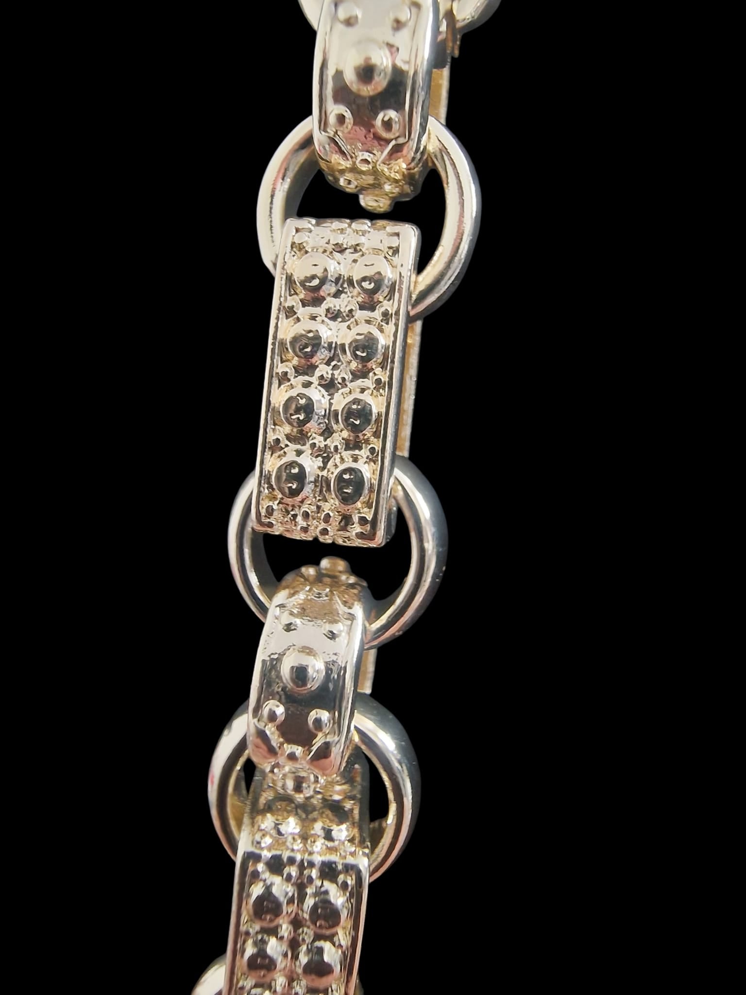 24" (10mm) Gold Plated Gypsy Belcher Chain, matching bracelet available