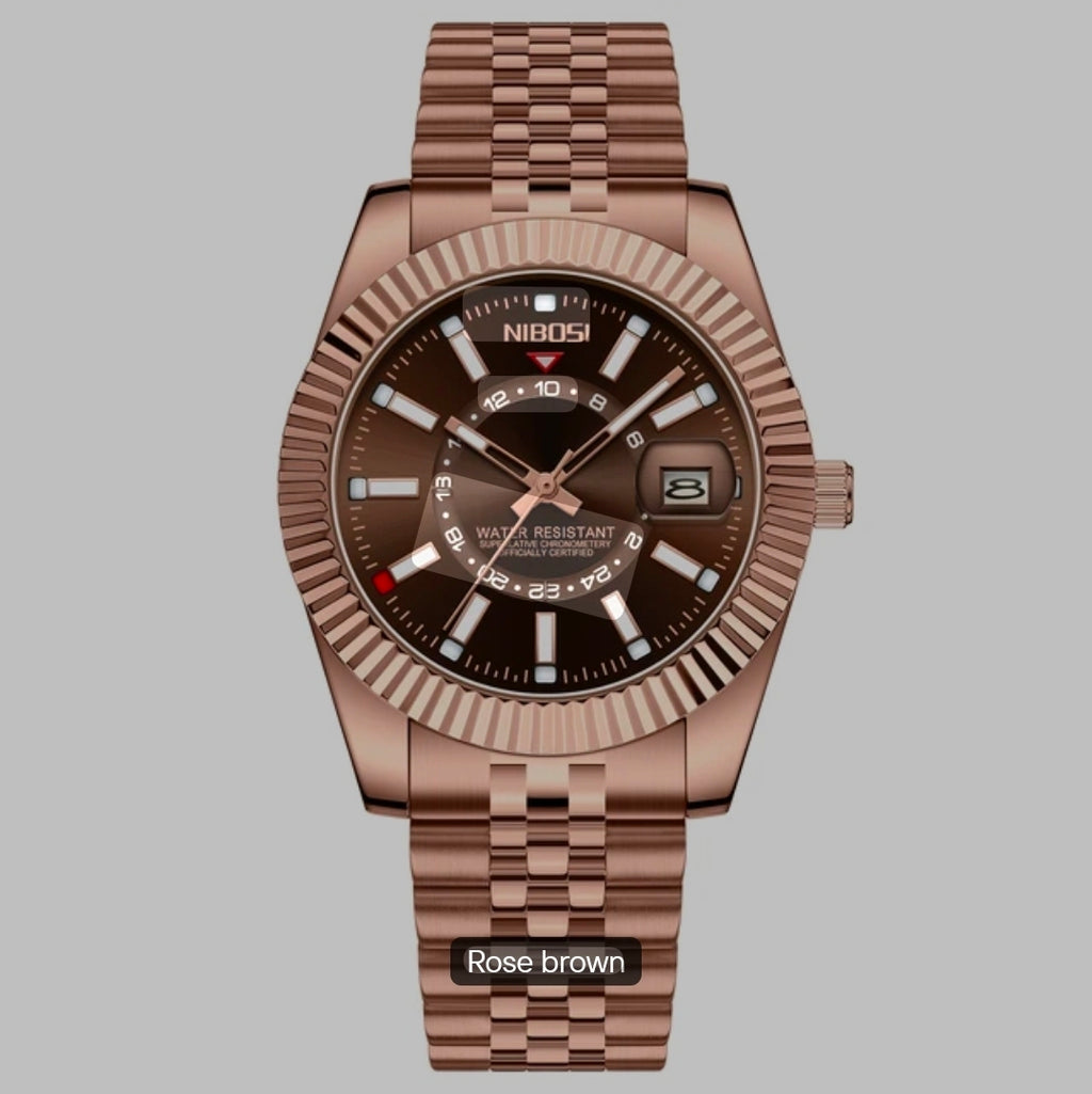Stainless Steel Watch | 40mm | Gift Box Included